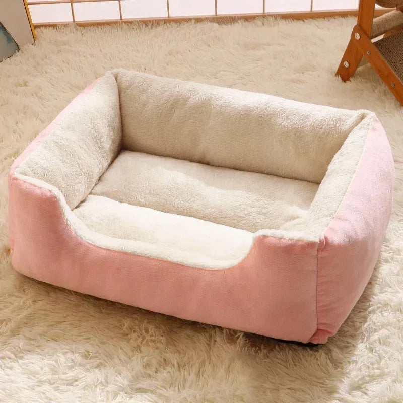 Classic Comfort Dog Bed (Pink)