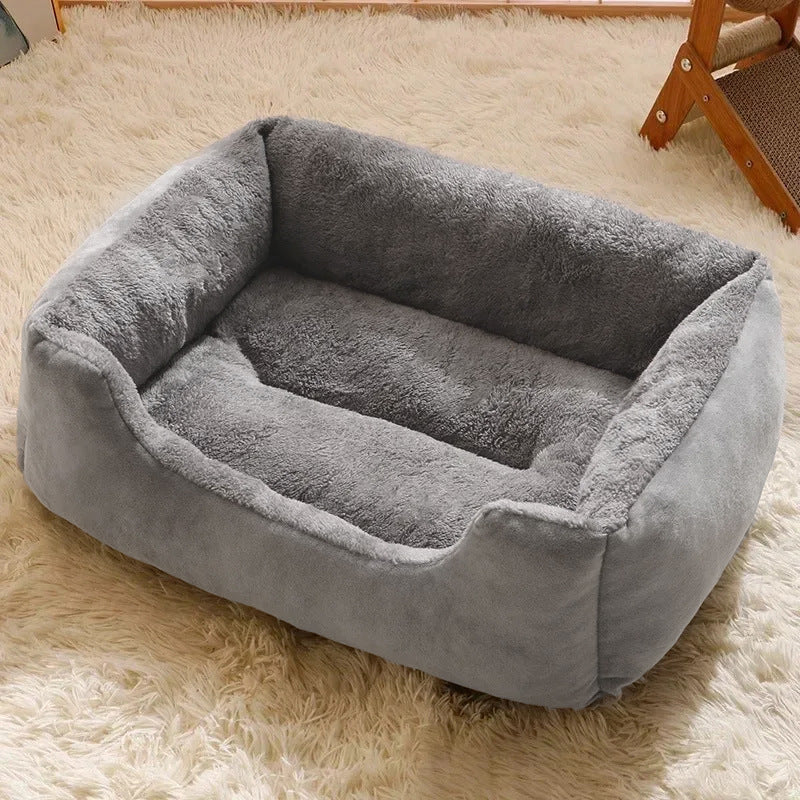 Classic Comfort Dog Bed (Gray)